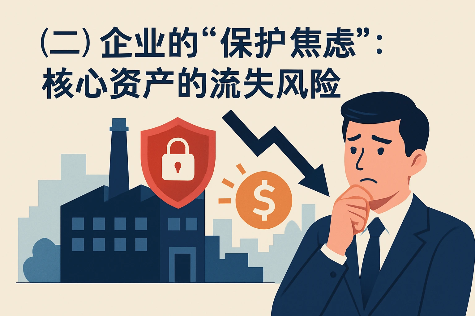 （二）企业的“保护焦虑”：核心资产的流失风险