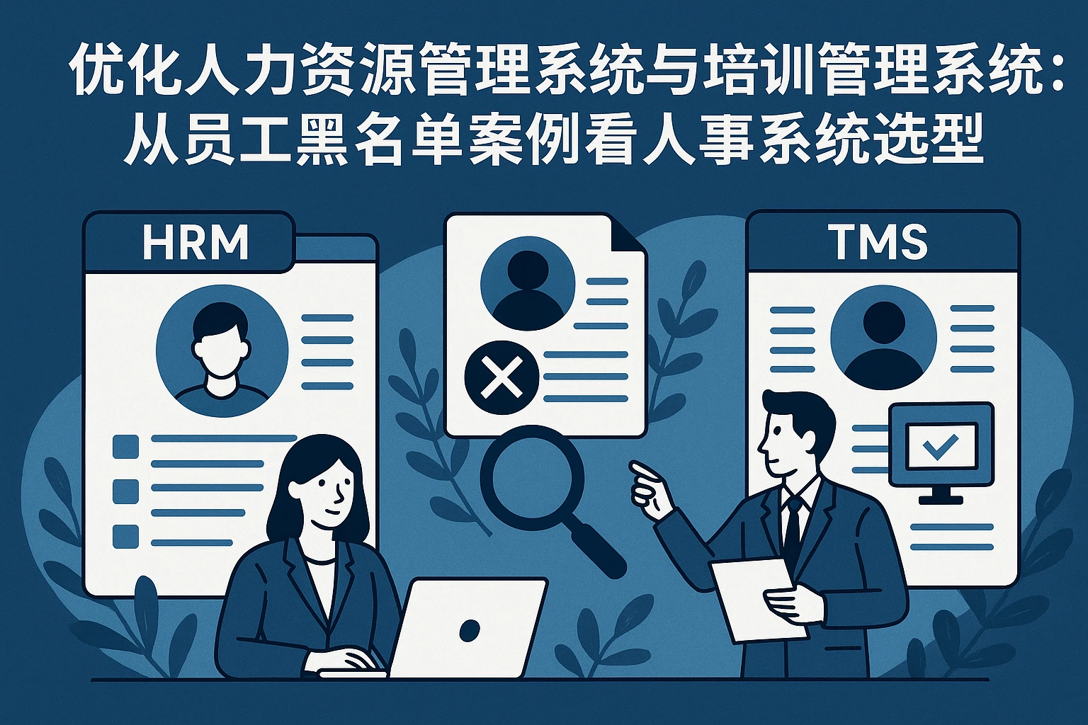 优化人力资源管理系统与培训管理系统：从员工黑名单案例看人事系统选型