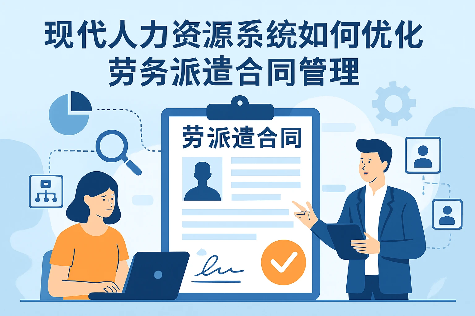 现代人力资源系统如何优化劳务派遣合同管理