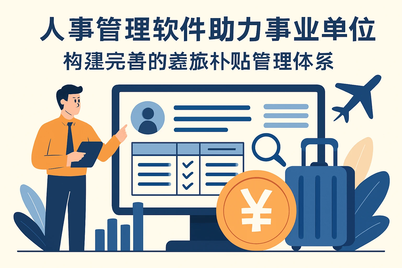 人事管理软件助力事业单位构建完善的差旅补贴管理体系