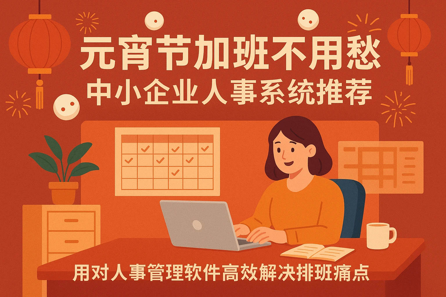 元宵节加班不用愁：中小企业人事系统推荐，用对人事管理软件高效解决排班痛点