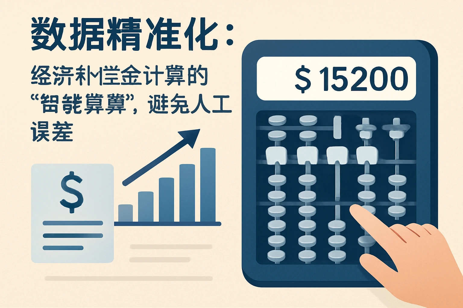 2. 数据精准化：经济补偿金计算的“智能算盘”，避免人工误差