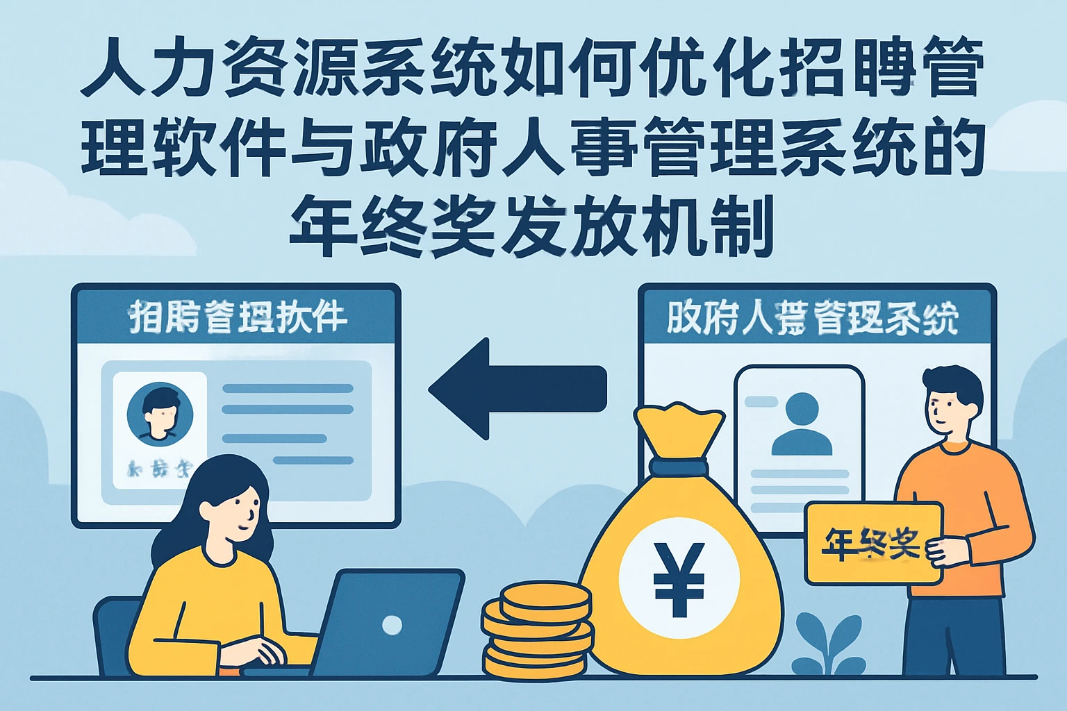 人力资源系统如何优化招聘管理软件与政府人事管理系统的年终奖发放机制