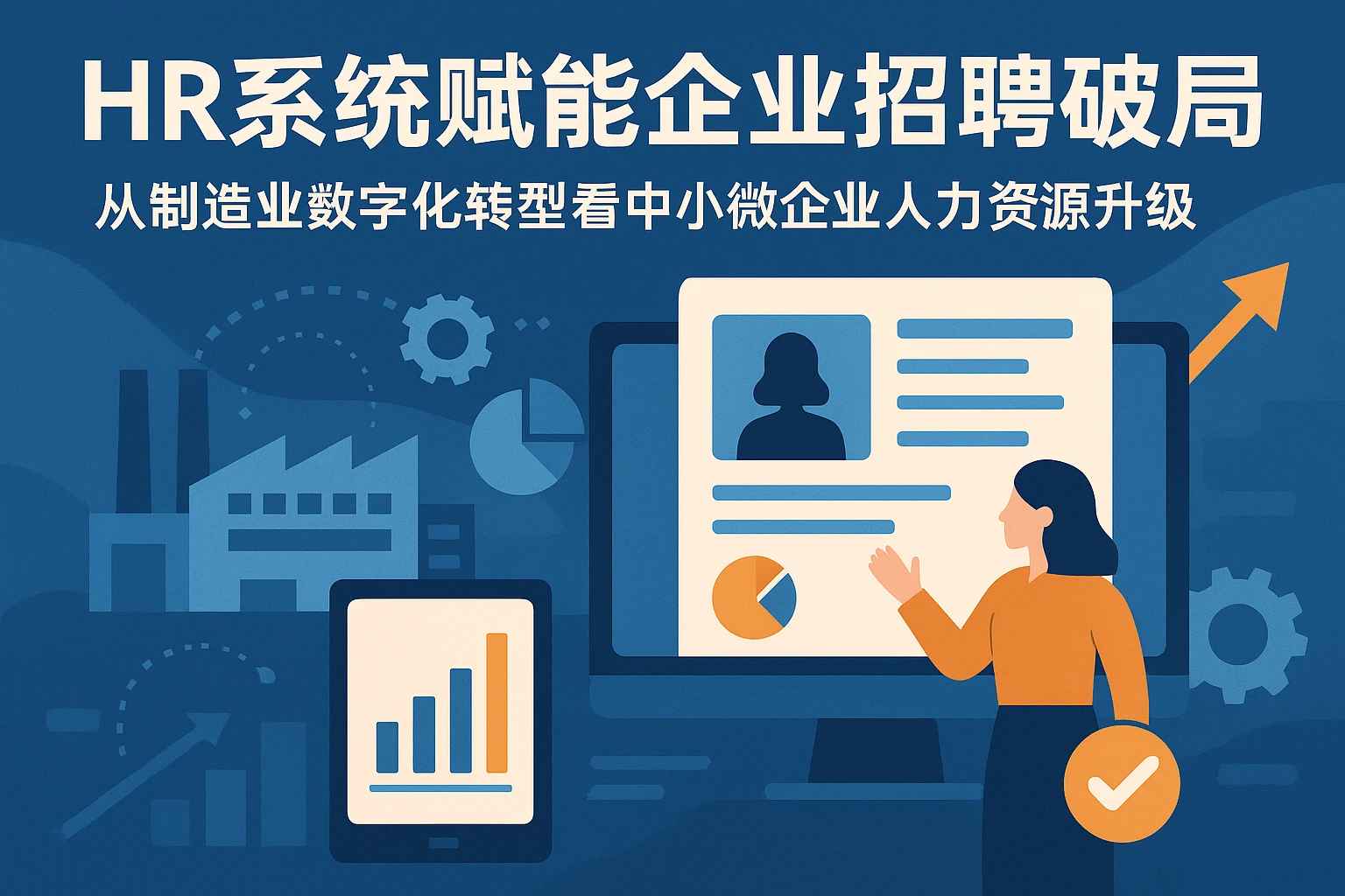 HR系统赋能企业招聘破局：从制造业数字化转型看中小微企业人力资源升级