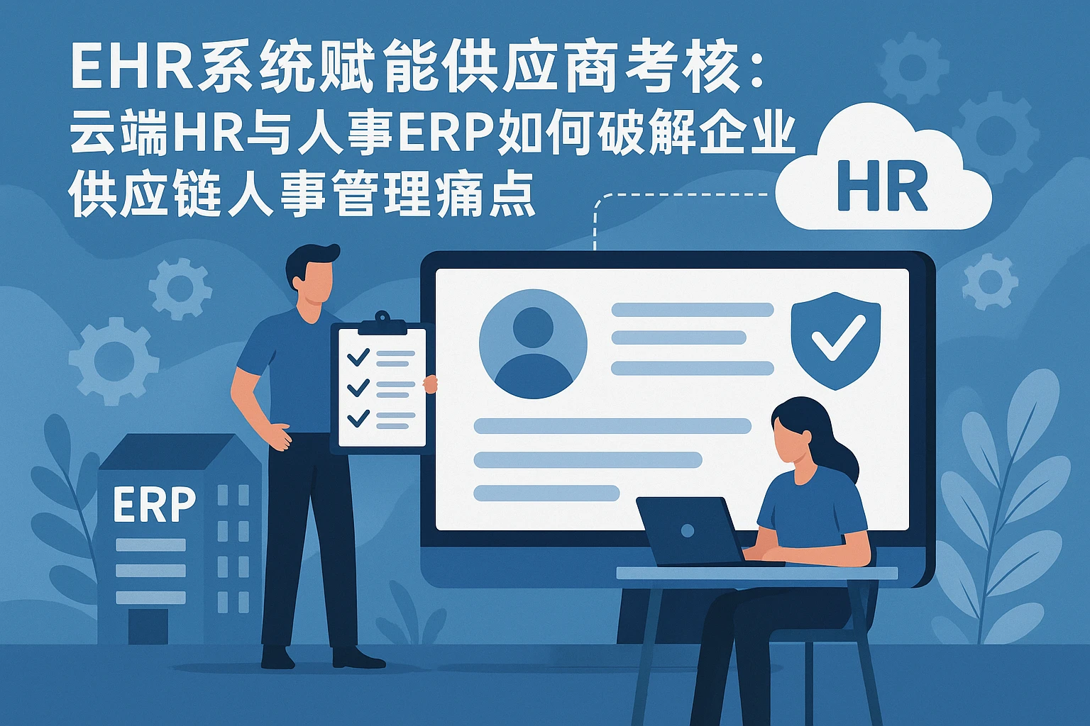 EHR系统赋能供应商考核：云端HR与人事ERP如何破解企业供应链人事管理痛点