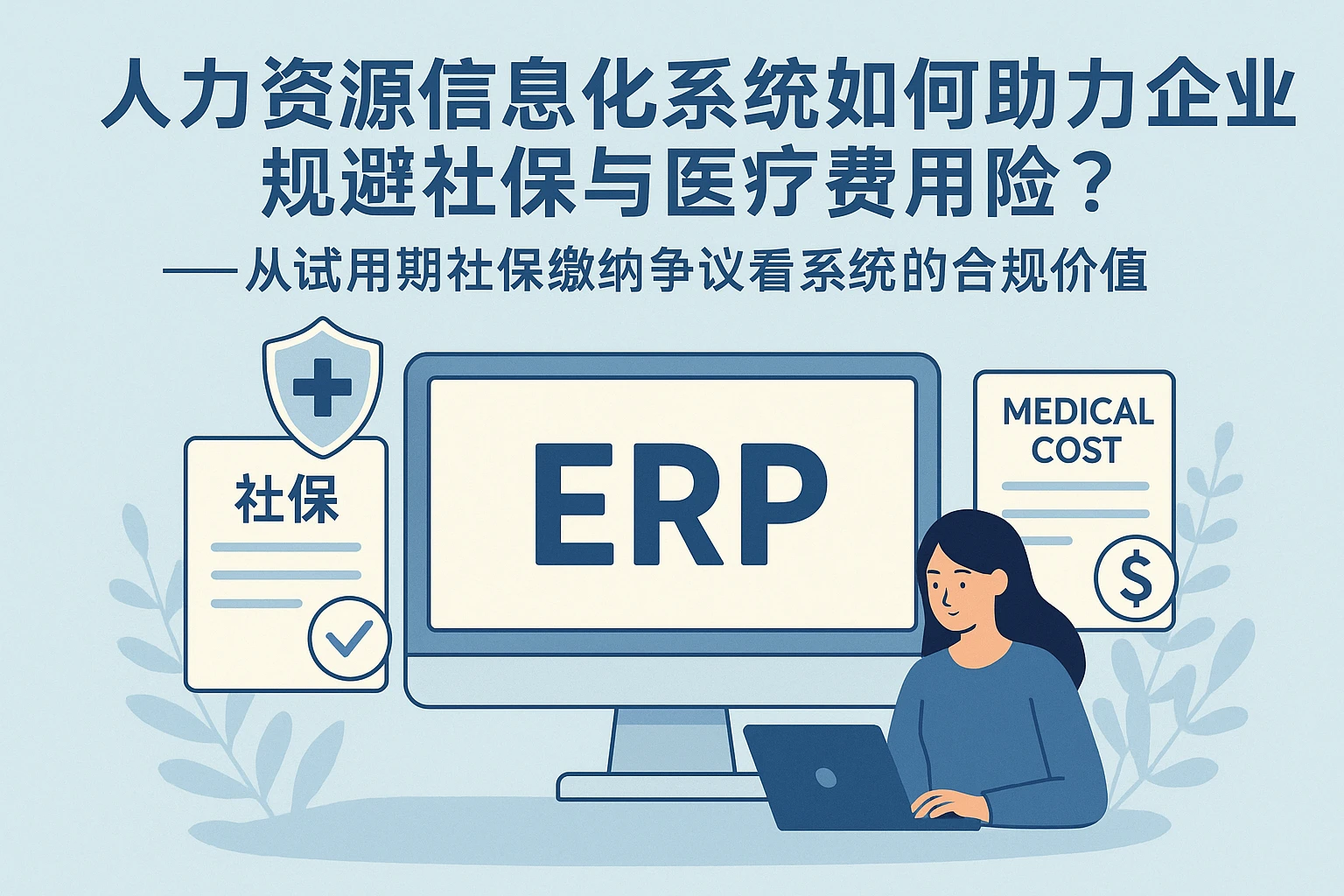 人力资源信息化系统如何助力企业规避社保与医疗费用风险?——从试用期社保缴纳争议看系统的合规价值