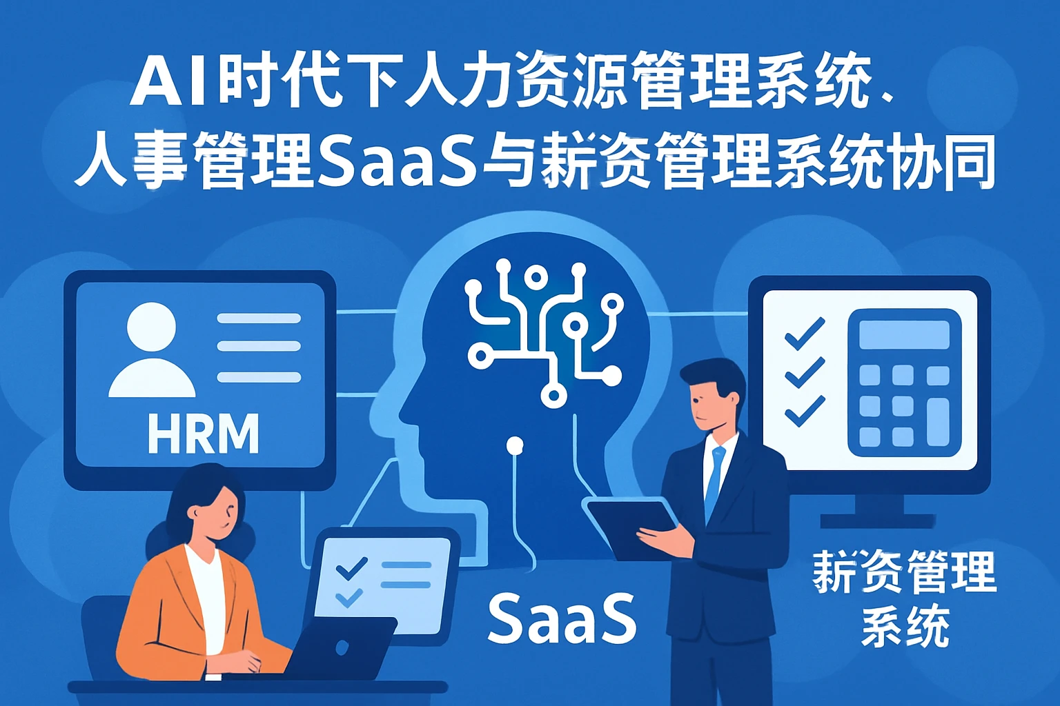 AI时代下人力资源管理系统、人事管理SaaS与薪资管理系统的协同发展