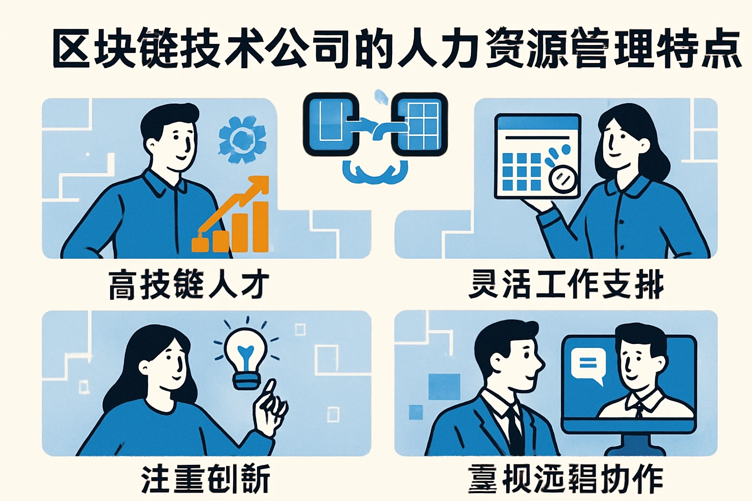区块链技术公司的人力资源管理特点