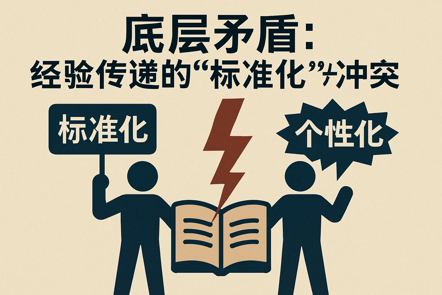 2. 底层矛盾：经验传递的“标准化”与“个性化”冲突