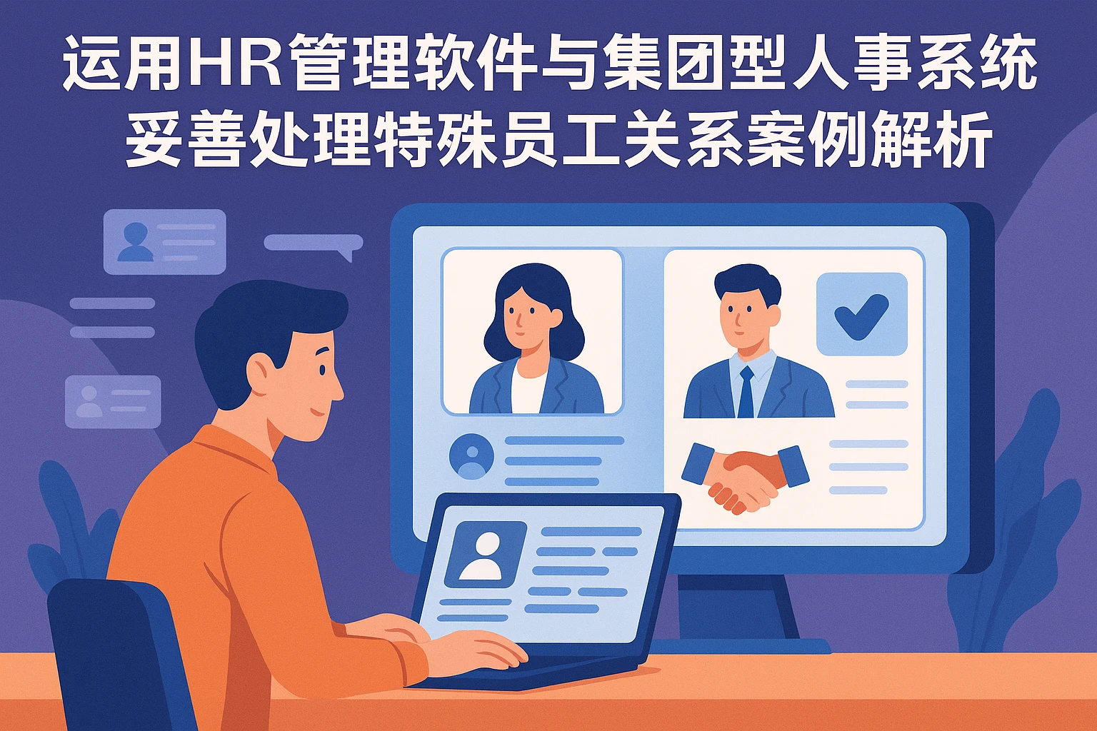 运用HR管理软件与集团型人事系统妥善处理特殊员工关系案例解析
