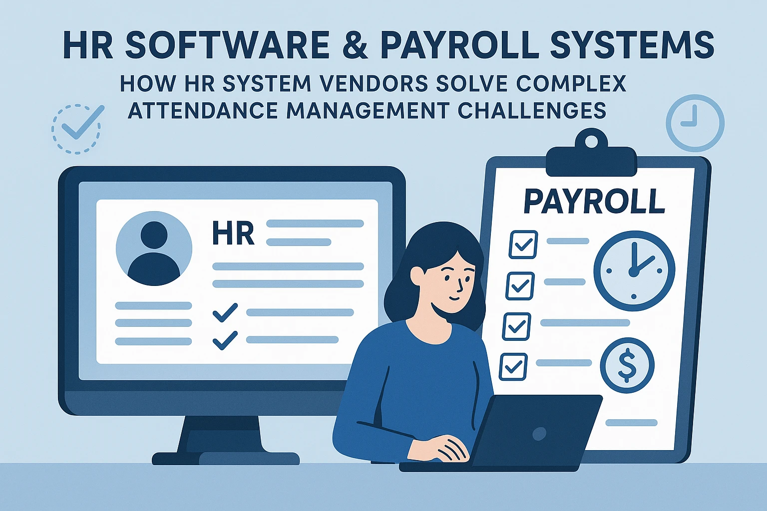 人力资源软件与薪资核算系统：人事系统厂商如何解决复杂考勤管理难题