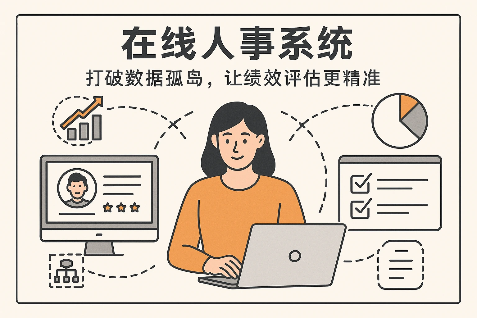 (一)在线人事系统:打破数据孤岛,让绩效评估更精准