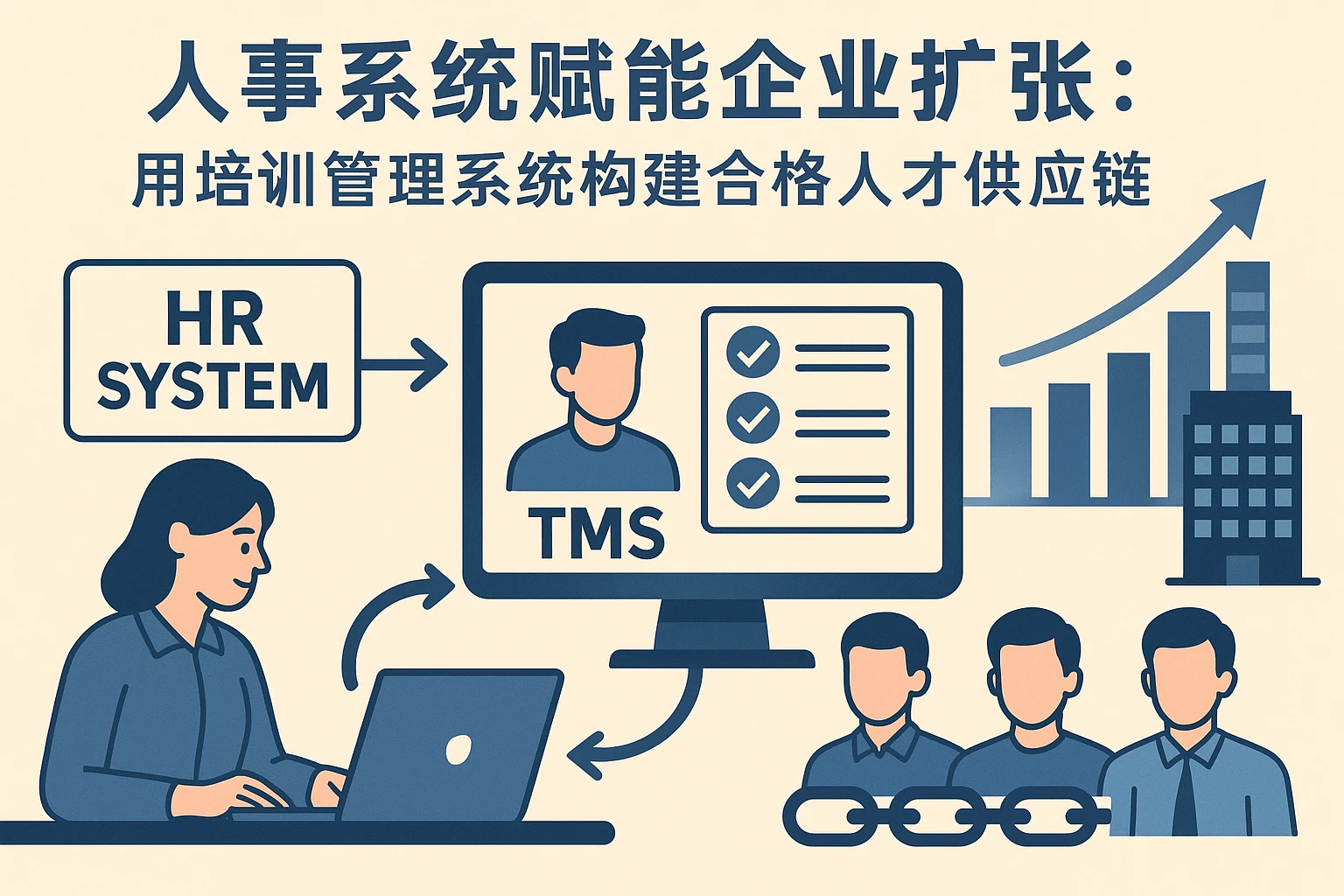 人事系统赋能企业扩张:用培训管理系统构建合格人才供应链
