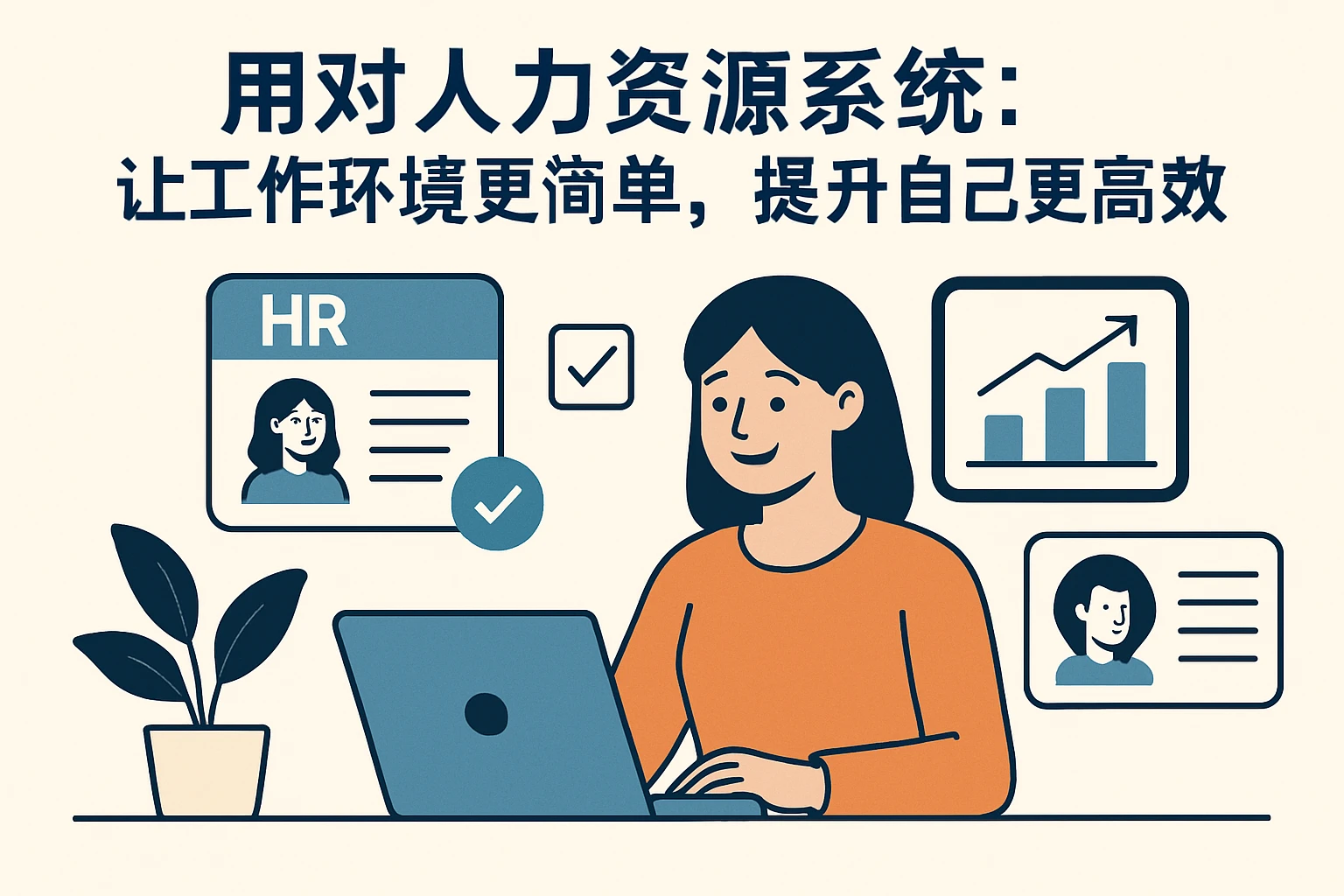 用对人力资源系统:让工作环境更简单,提升自己更高效
