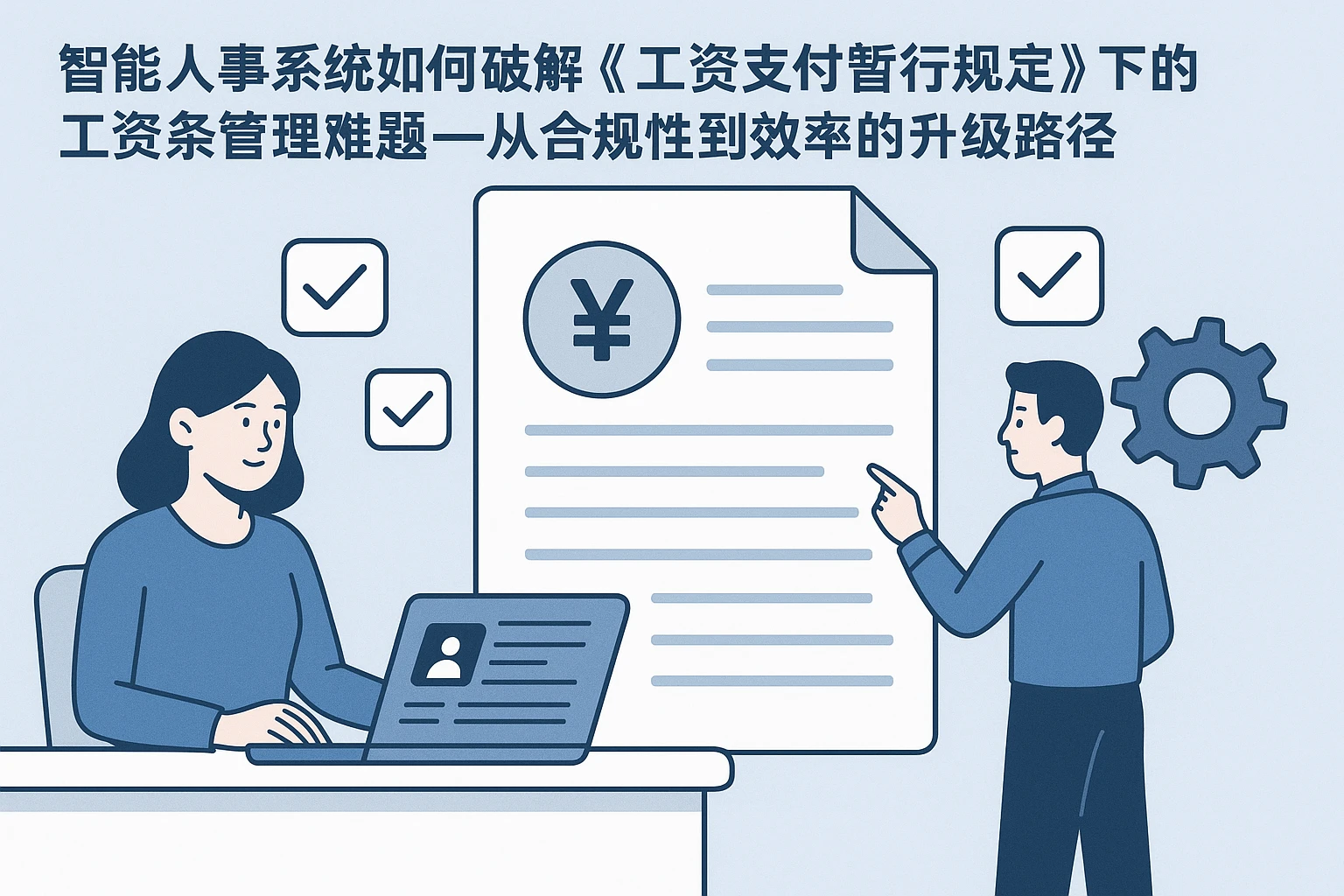 智能人事系统如何破解《工资支付暂行规定》下的工资条管理难题——从合规性到效率的升级路径