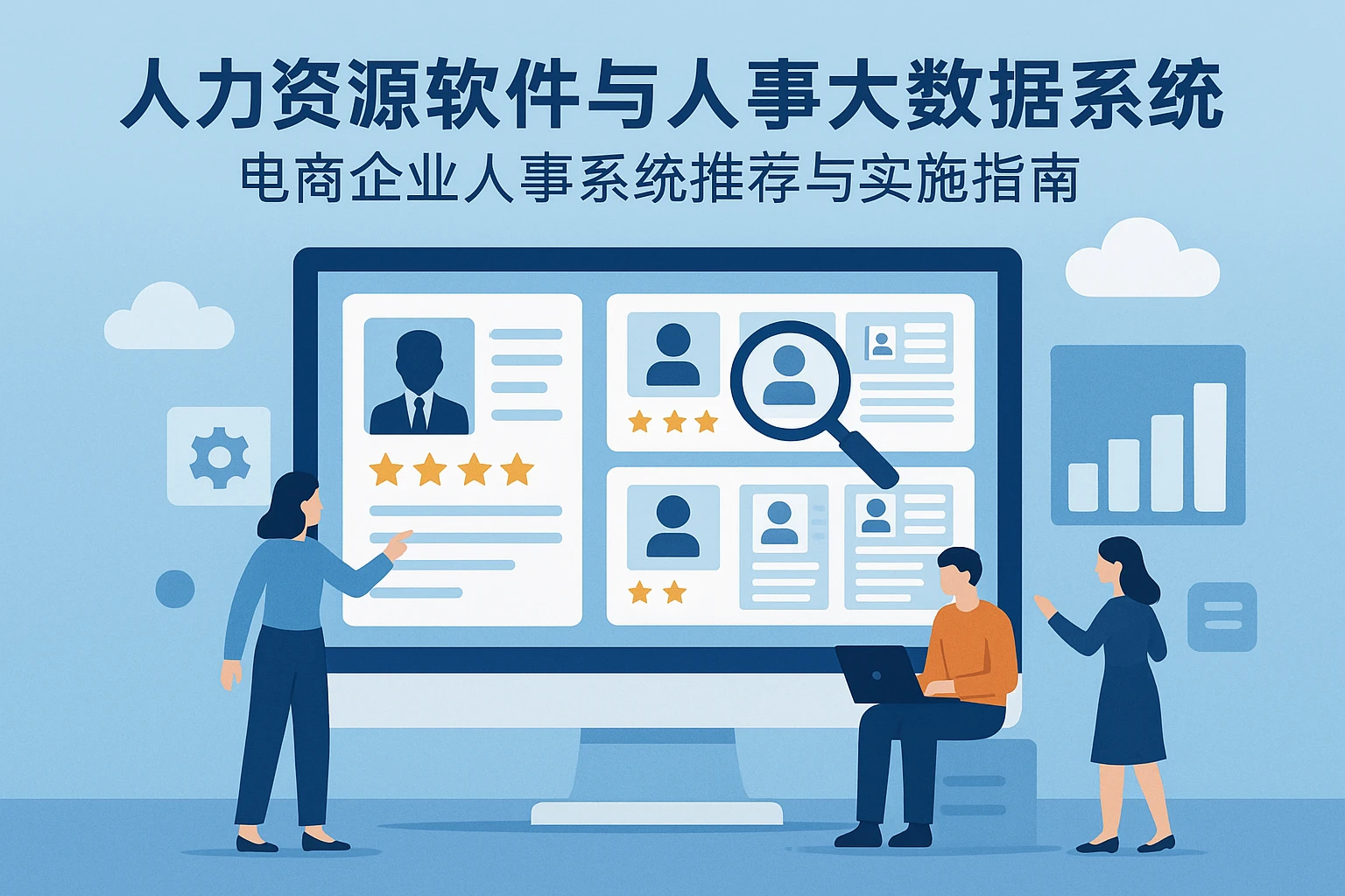 人力资源软件与人事大数据系统：电商企业人事系统推荐与实施指南