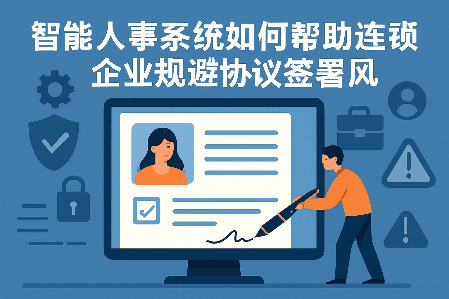 智能人事系统如何帮助连锁企业规避协议签署风险