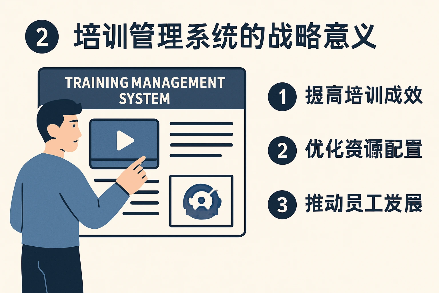 2 培训管理系统的战略意义