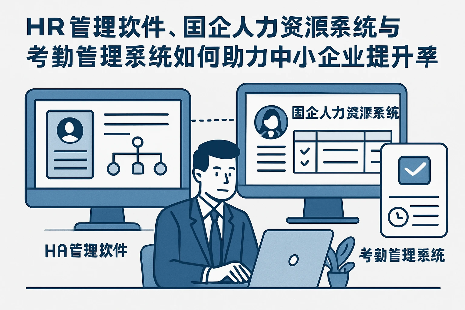 HR管理软件、国企人力资源系统与考勤管理系统如何助力中小企业提升人事管理效率