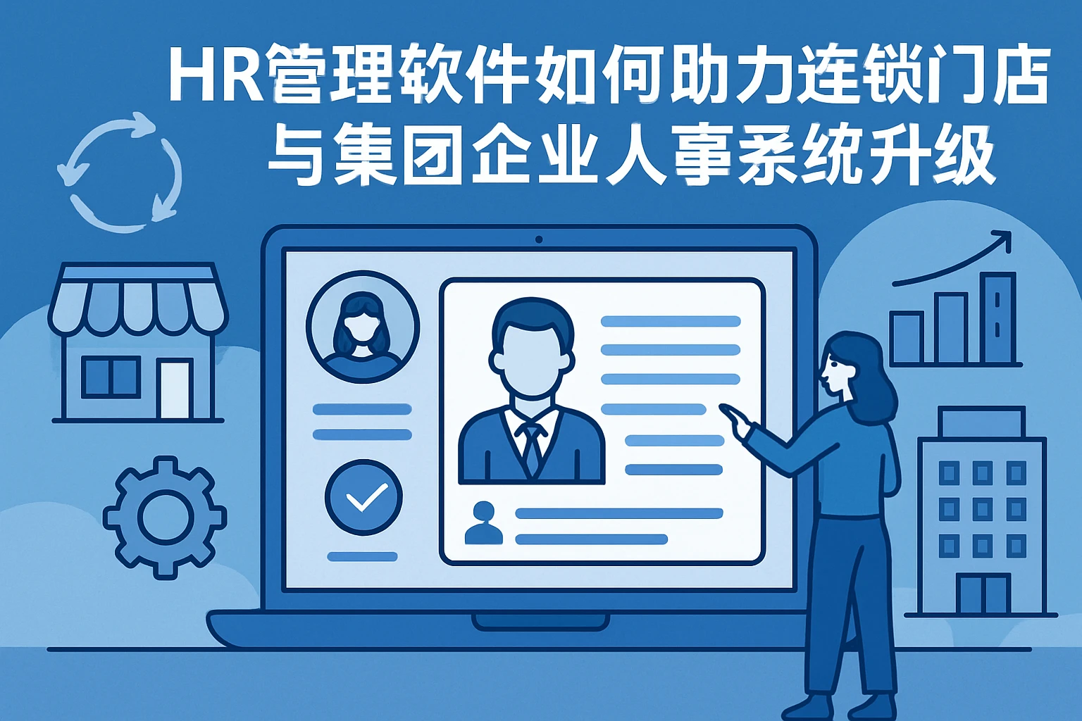 HR管理软件如何助力连锁门店与集团企业人事系统升级