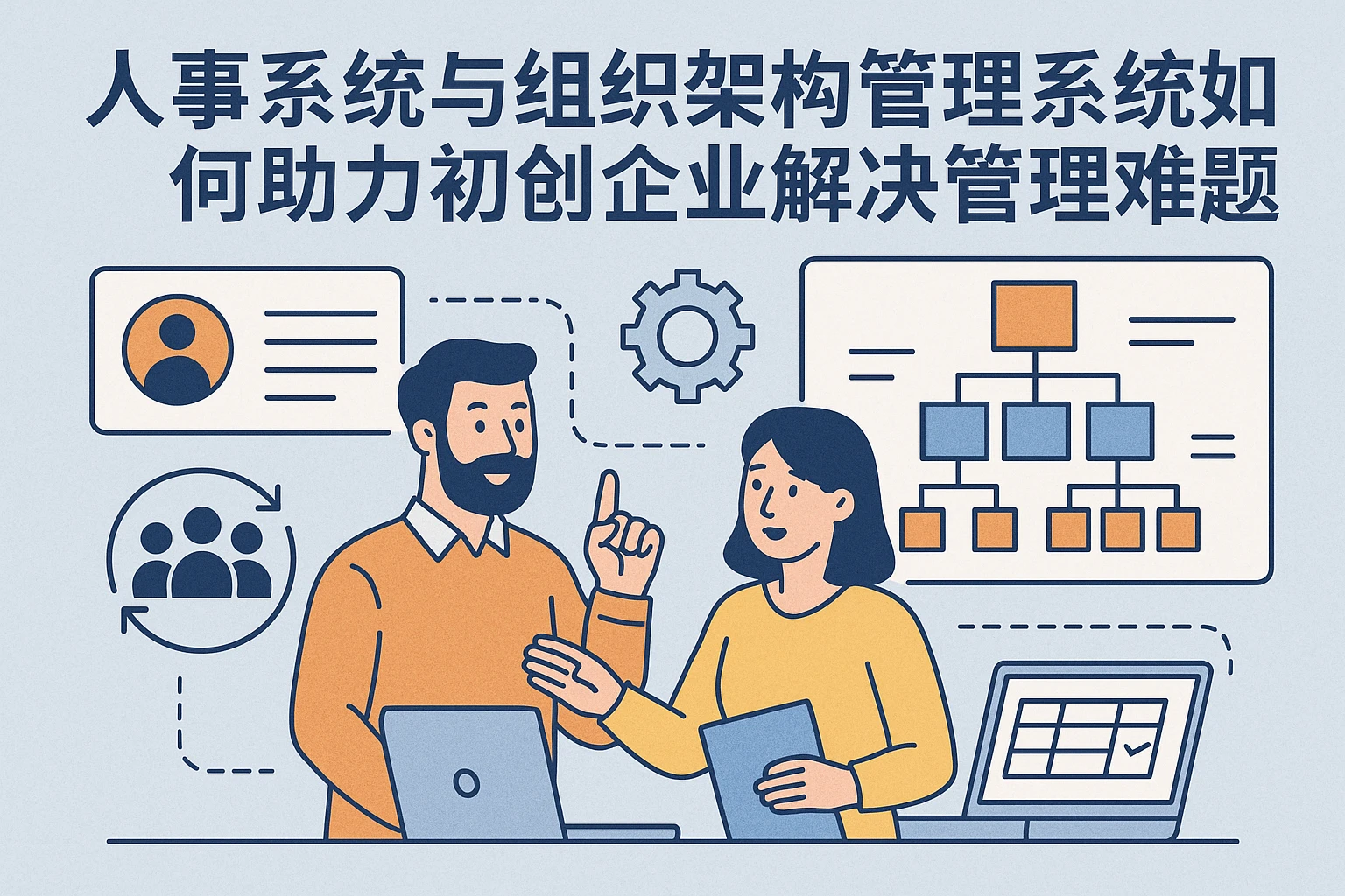 人事系统与组织架构管理系统如何助力初创企业解决管理难题