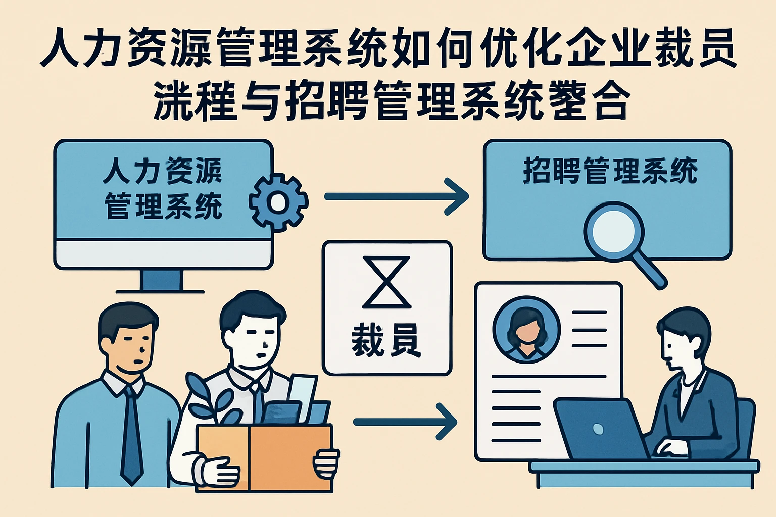 人力资源管理系统如何优化企业裁员流程与招聘管理系统整合