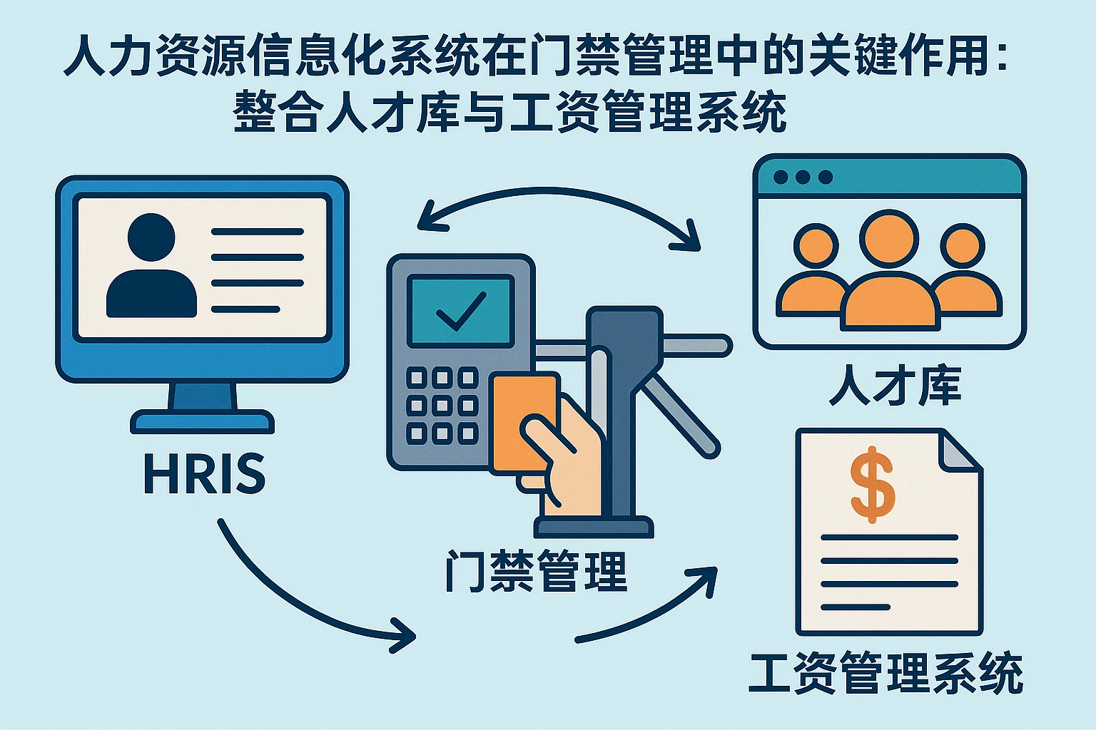 人力资源信息化系统在门禁管理中的关键作用：整合人才库与工资管理系统