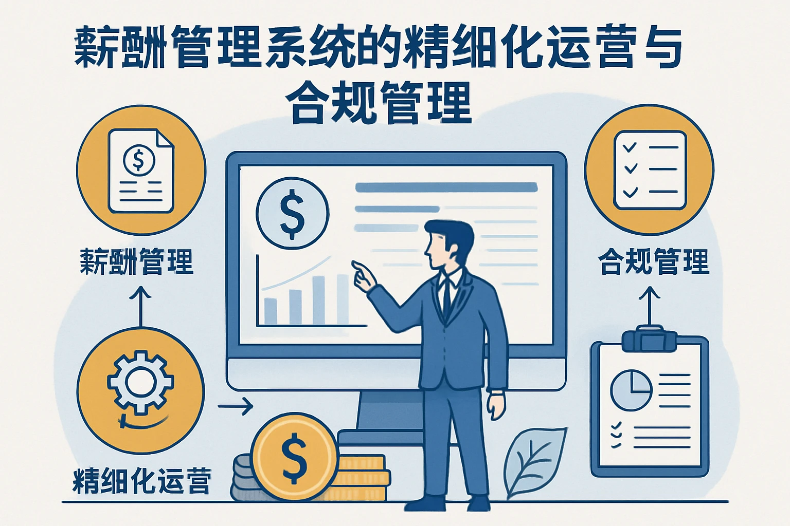 薪酬管理系统的精细化运营与合规管理