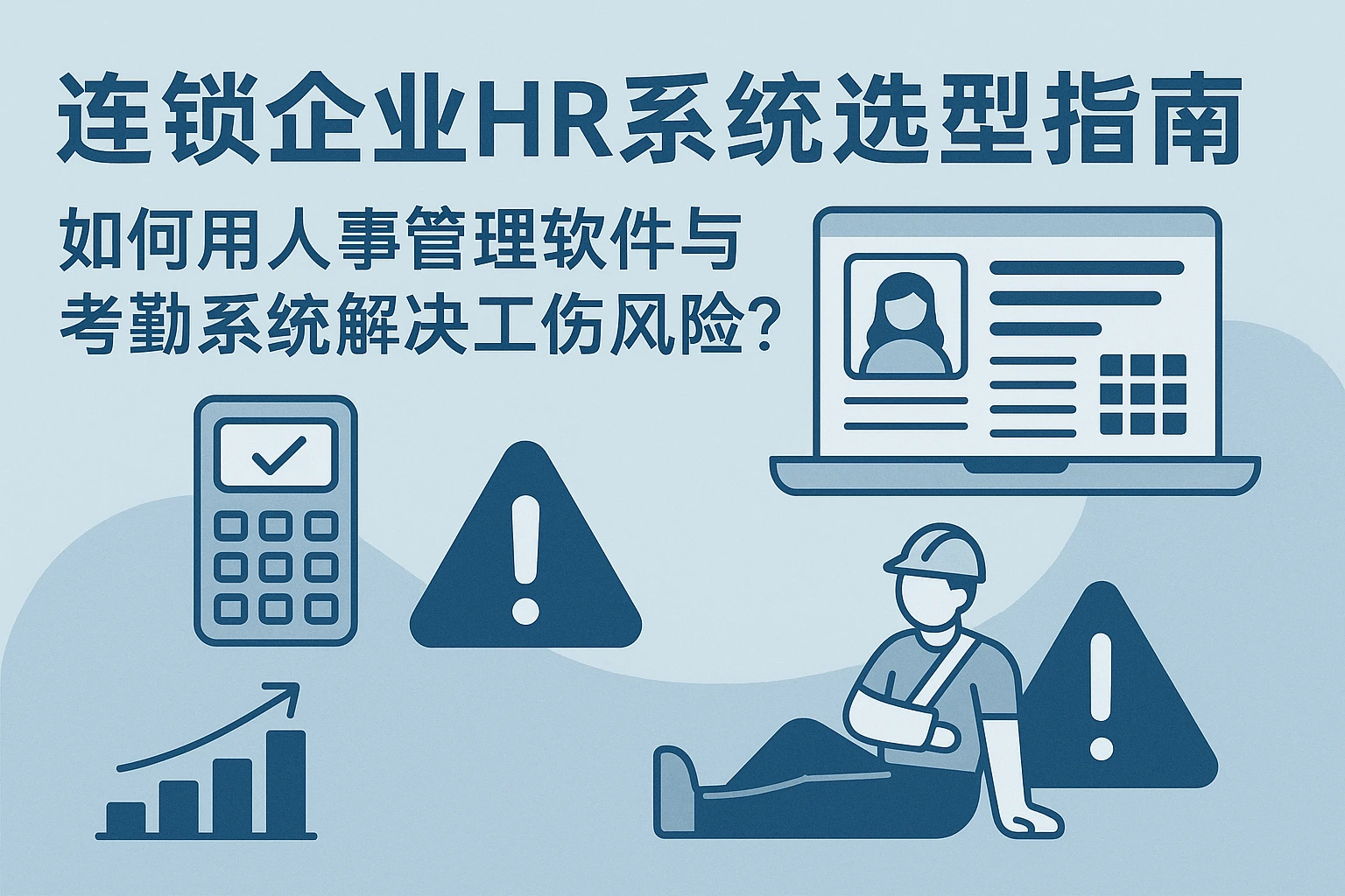 连锁企业HR系统选型指南：如何用人事管理软件与考勤系统解决工伤风险？
