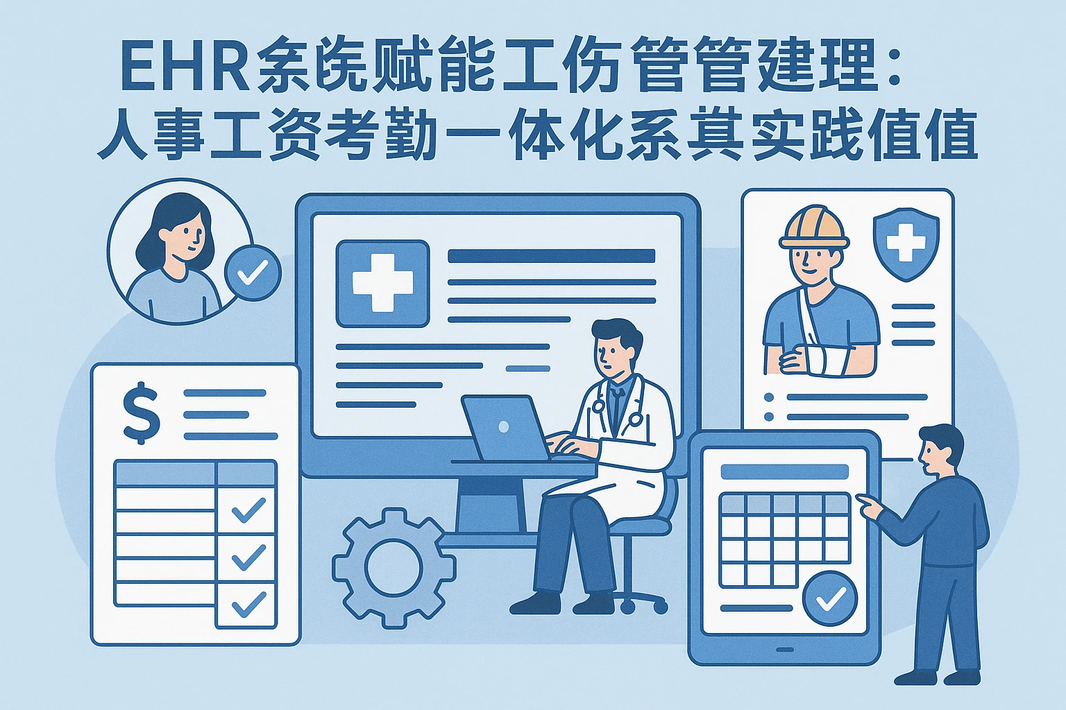 EHR系统赋能工伤管理：人事工资考勤一体化系统的实践价值