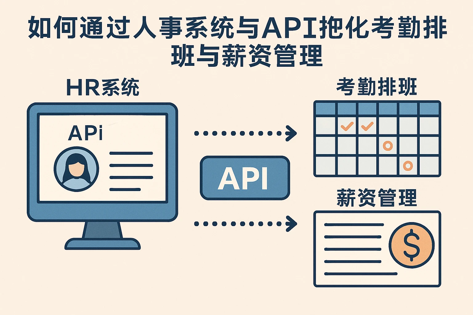 如何通过人事系统与API接口优化考勤排班与薪资管理
