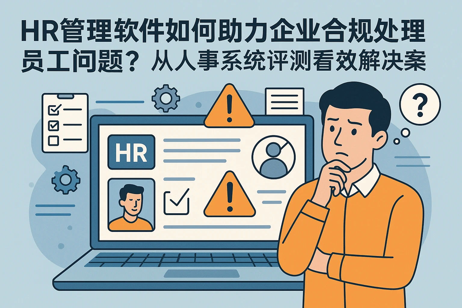 HR管理软件如何助力企业合规处理员工问题？从人事系统评测看高效解决方案