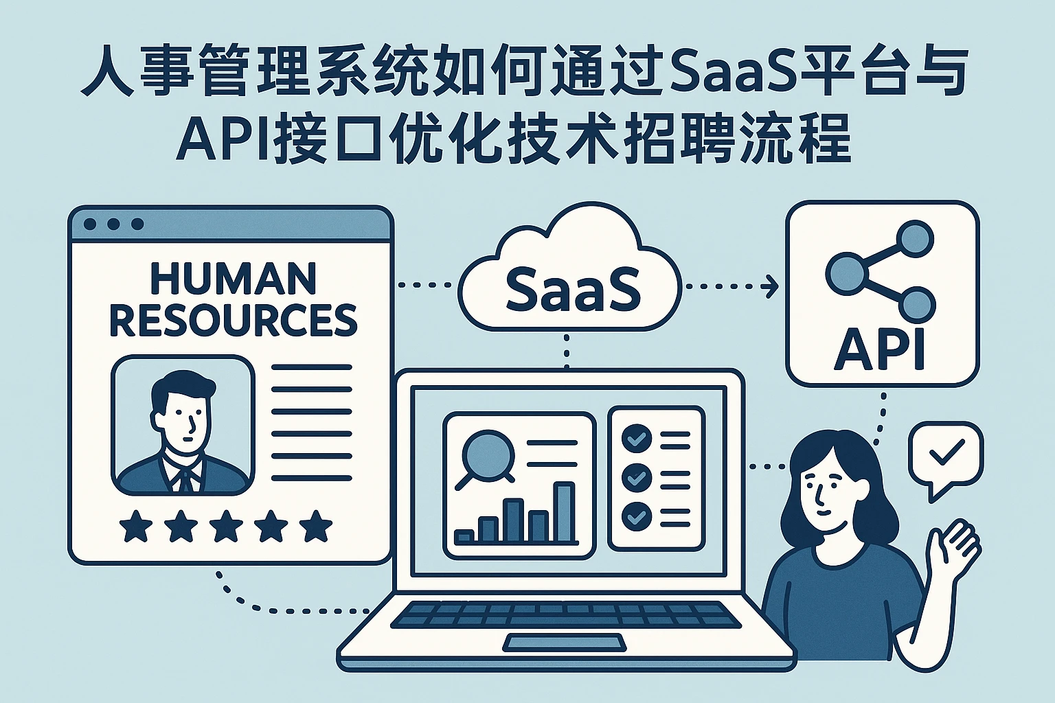 人事管理系统如何通过SaaS平台与API接口优化技术招聘流程