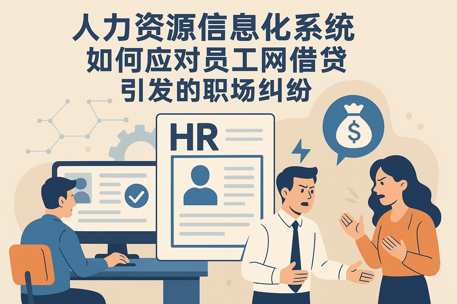 人力资源信息化系统如何应对员工网络借贷引发的职场纠纷