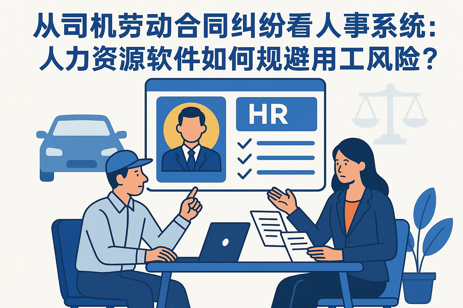 从司机劳动合同纠纷看人事系统升级：人力资源软件如何规避用工风险？