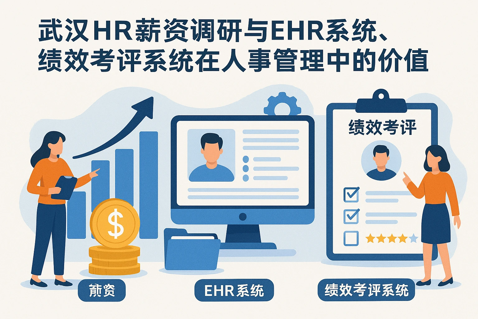 武汉HR薪资调研与ehr系统、绩效考评系统在人事管理中的价值