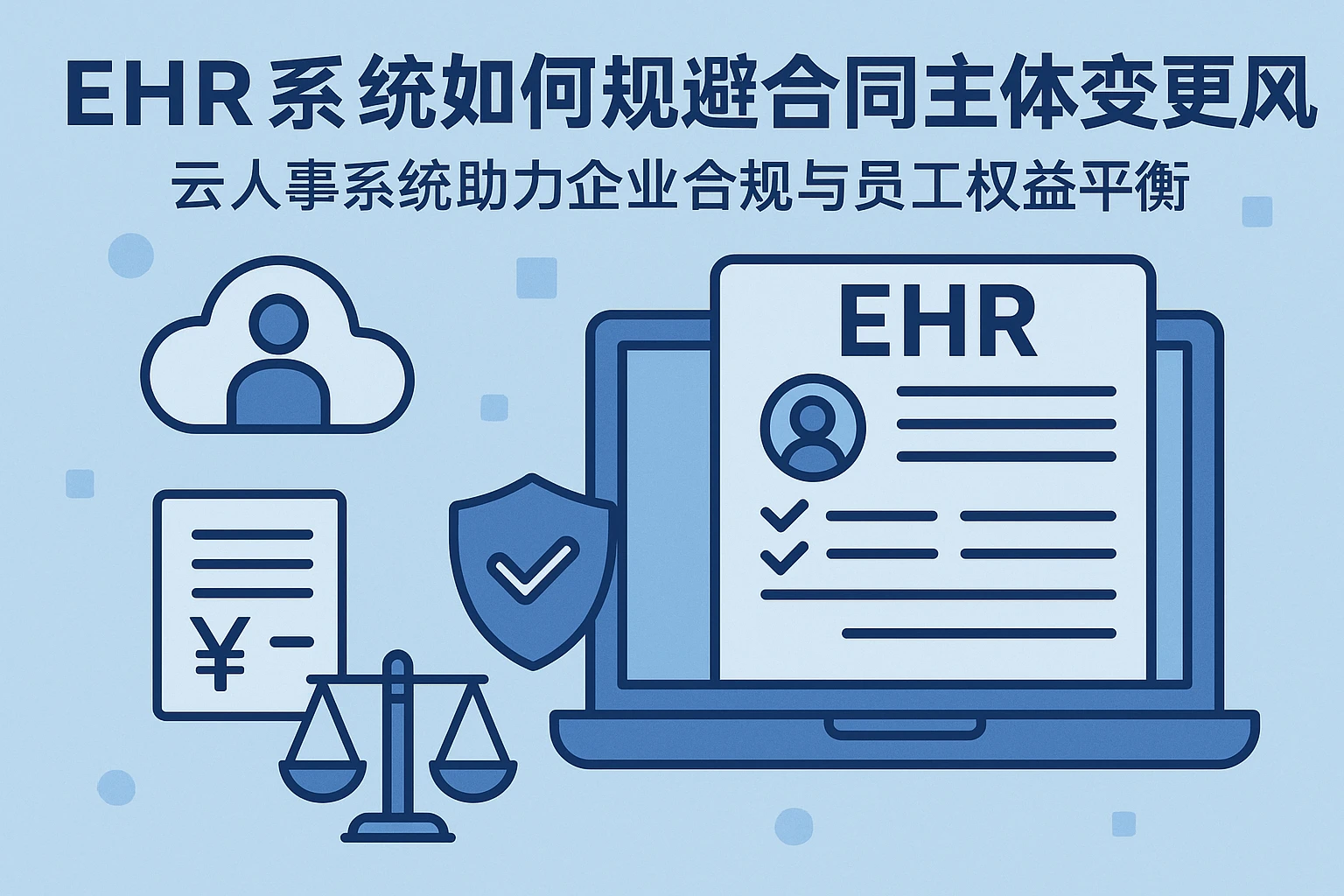 EHR系统如何规避合同主体变更风险？云人事系统助力企业合规与员工权益平衡