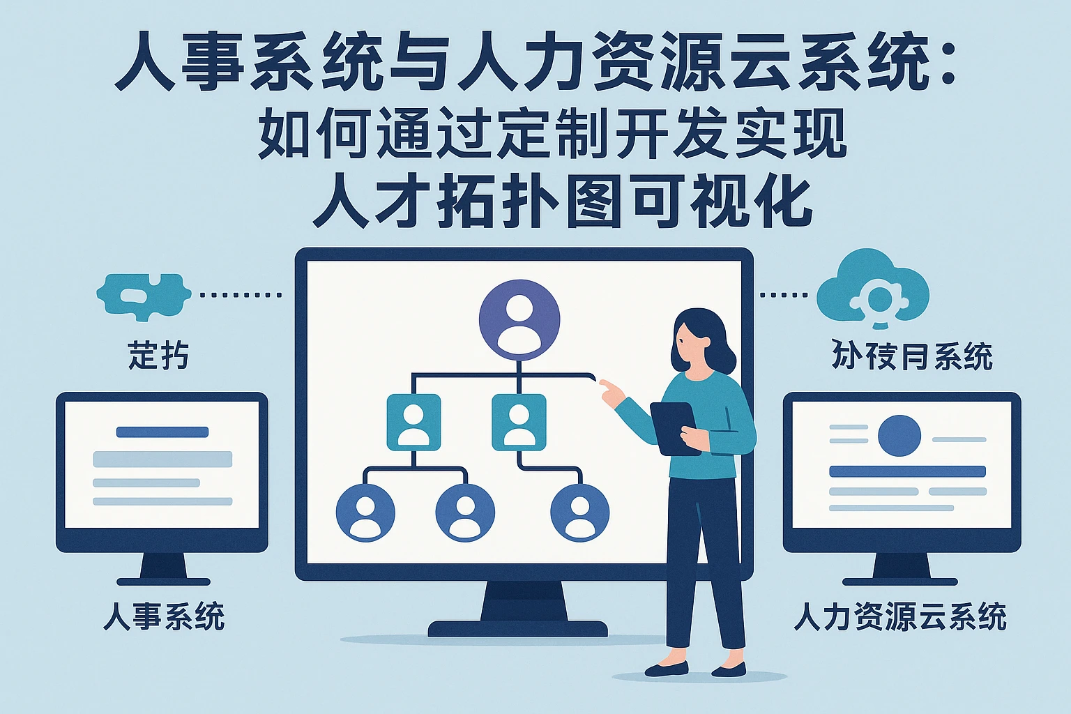 人事系统与人力资源云系统:如何通过定制开发实现人才拓扑图可视化