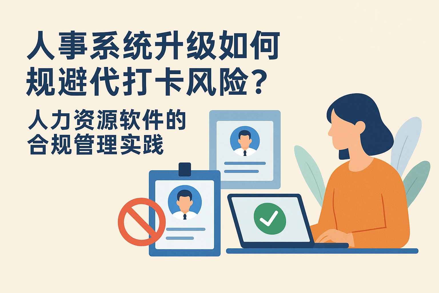 人事系统升级如何规避代打卡风险？人力资源软件的合规管理实践