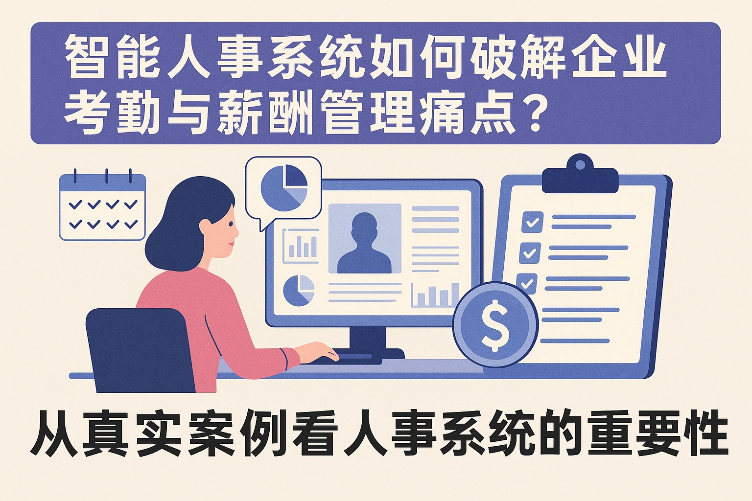 智能人事系统如何破解企业考勤与薪酬管理痛点？从真实案例看人事系统的重要性