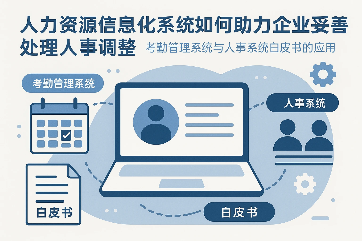 人力资源信息化系统如何助力企业妥善处理人事调整：考勤管理系统与人事系统白皮书的应用