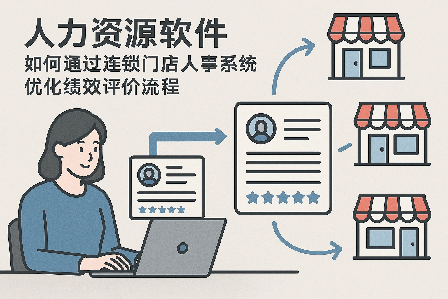 人力资源软件如何通过连锁门店人事系统优化绩效评价流程