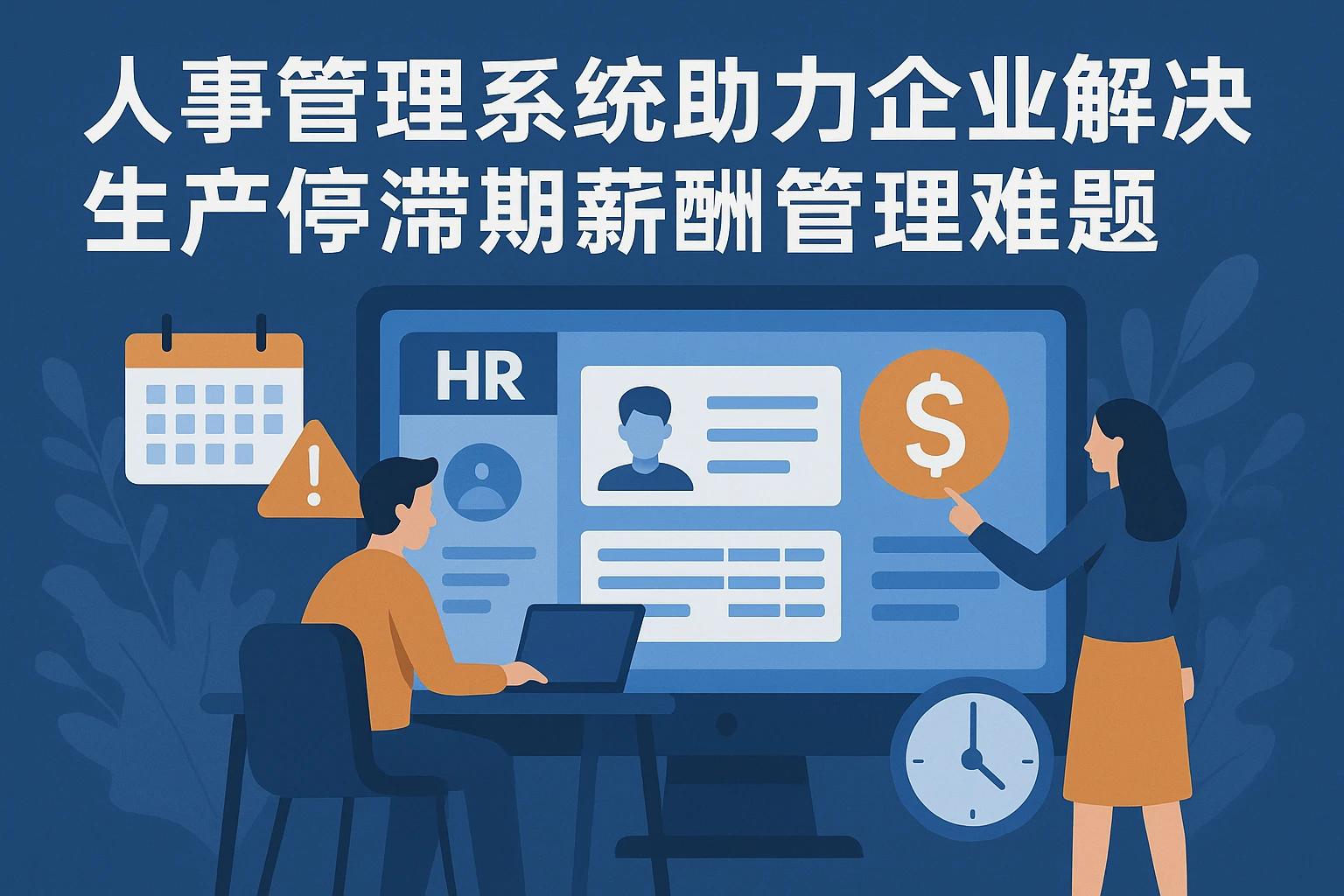 人事管理系统助力企业解决生产停滞期薪酬管理难题