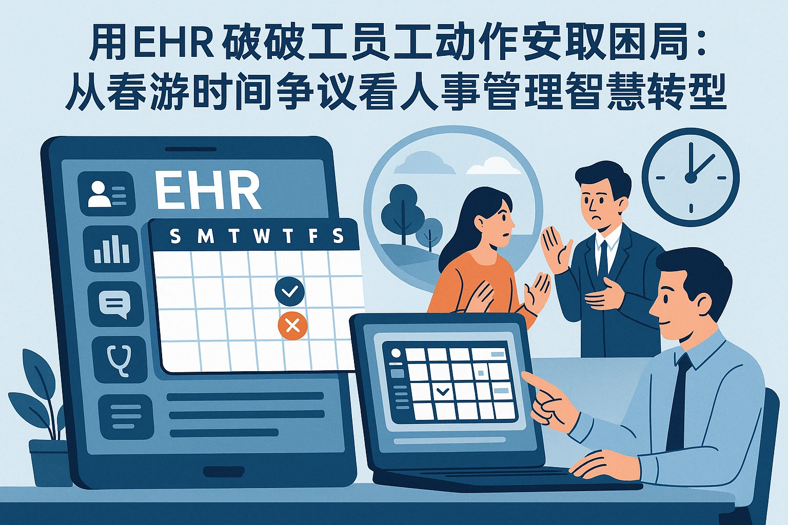 用EHR系统破解员工活动安排困局:从春游时间争议看人事管理的智慧转型