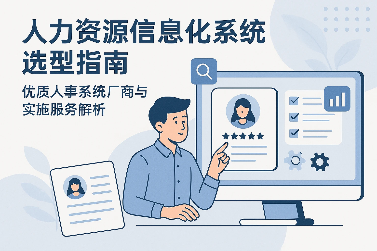 人力资源信息化系统选型指南：优质人事系统厂商与实施服务解析