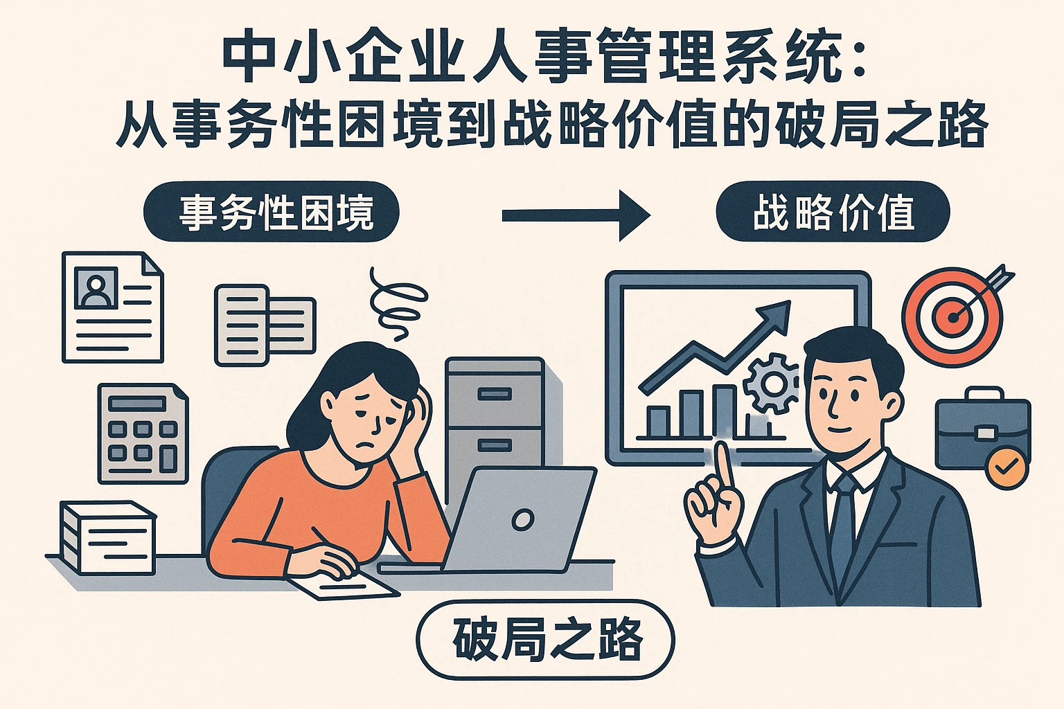 中小企业人事管理系统：从事务性困境到战略价值的破局之路