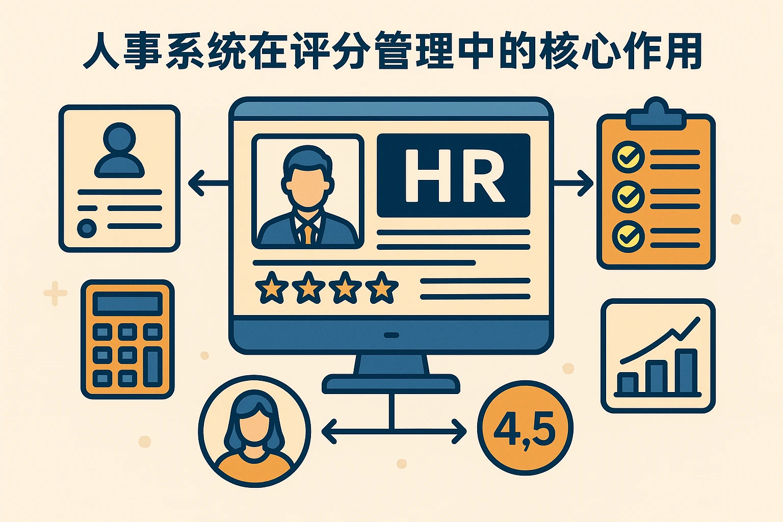 人事系统在评分管理中的核心作用