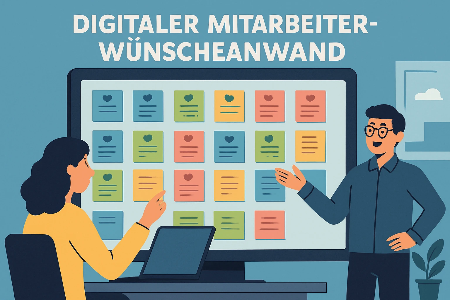 数字化员工心愿墙的实现