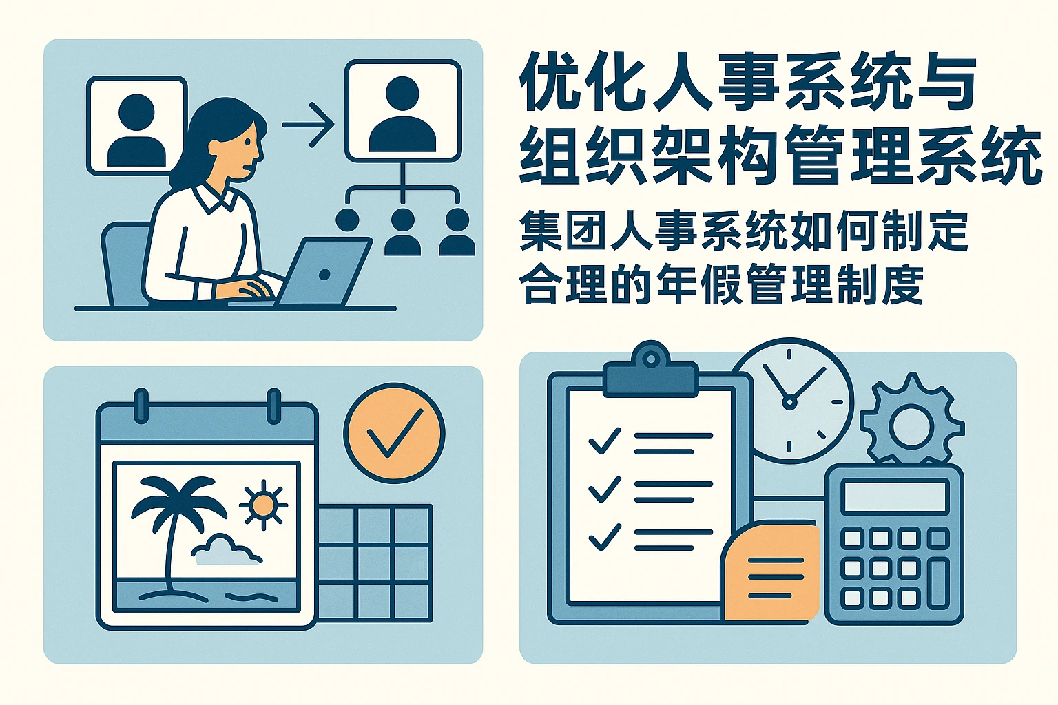 优化人事系统与组织架构管理系统：集团人事系统如何制定合理的年假管理制度