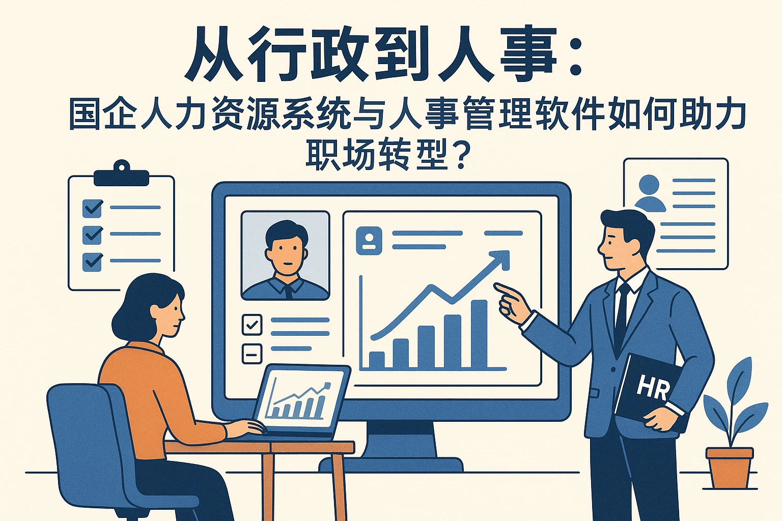 从行政到人事:国企人力资源系统与人事管理软件如何助力职场转型?